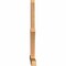 Ekena Millwork Redmond Smooth Timber Gable Bracket, Western Red Cedar, 84"W x 53"H x 3 1/2"D x 3 1/2"F, 15/12 Pitch GBW084X53X0404RED00SWR - alternate 5